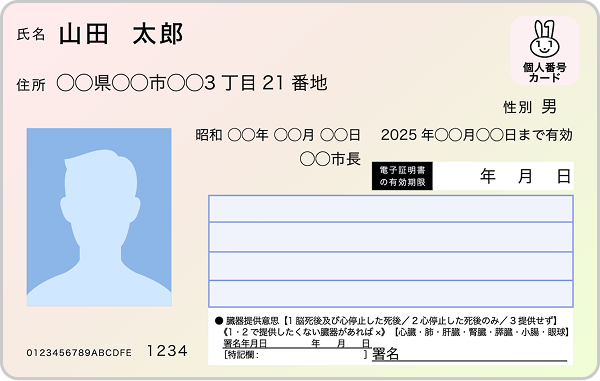 マイナンバーカード